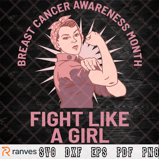 Breast Cancer Awareness SVG, PNG, DXF, EPS